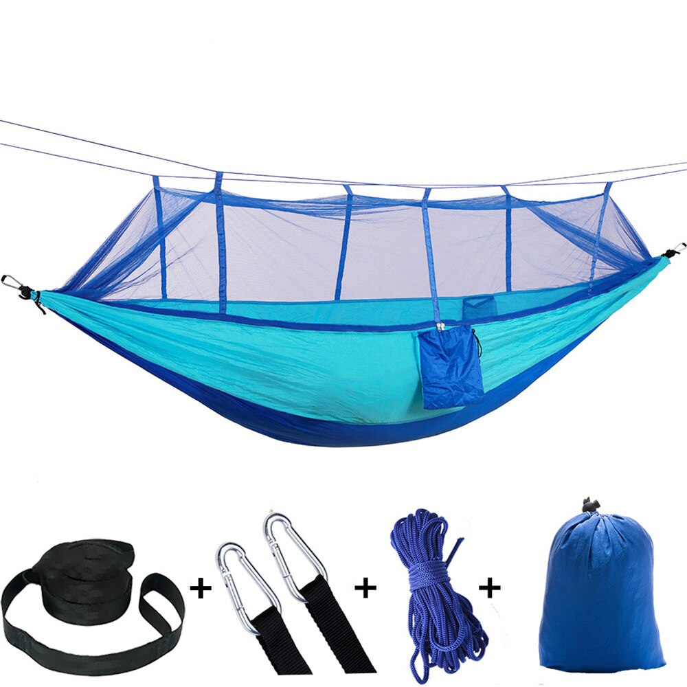 Cheap Goat Tents Parachute Fabric Portable Outdoor Camping Hammock with Mosquito Net  Hanging Swing Sleeping Bed Tree Tent   